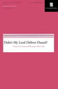 Didn't My Lord Deliver Daniel SATB choral sheet music cover